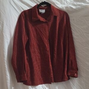 Niraki Women's Classic Red Blouse